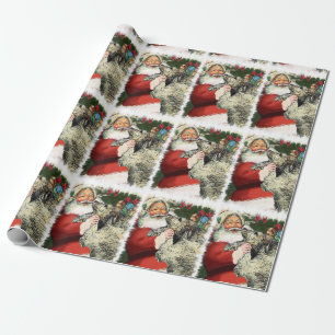 Papier Cadeau Noël de chien-loup irlandais