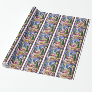Papier Cadeau Noël de nativité