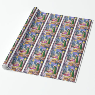 Papier Cadeau Noël de nativité
