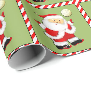 Papier Cadeau Noël de volley-ball