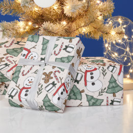 Papier Cadeau Noël des motoneiges