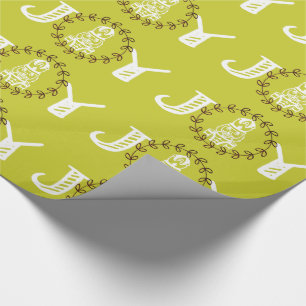 Papier Cadeau Noël des noisettes