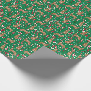 Papier Cadeau Noël du chien de bétail Red Heeler