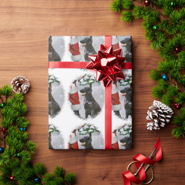 Papier Cadeau Noël du réparateur à couche plate (Cadeau de vacances)