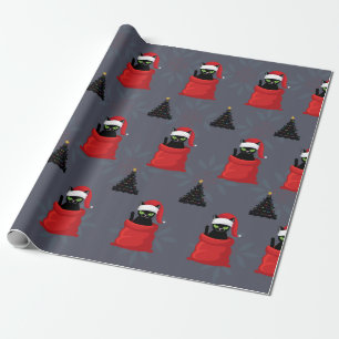 Papier Cadeau Noël Gatito Chat