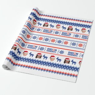 Papier Cadeau Noël Joe et Kamala