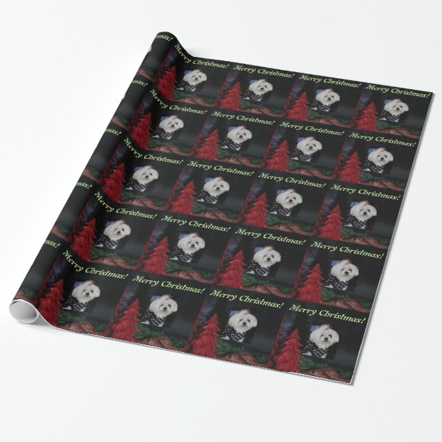 Papier Cadeau Noël maltais (Déroulé)