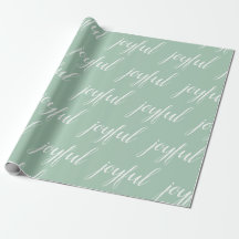 Noël moderne joyeux vert clair