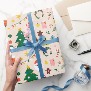 Papier Cadeau Noël Noel de Noël de Noël