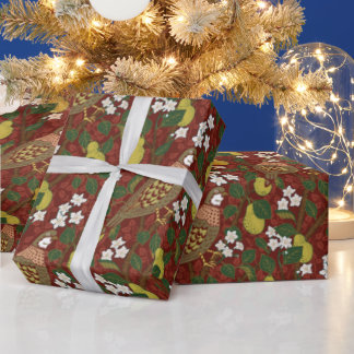 Papier Cadeau Noël par William Morris