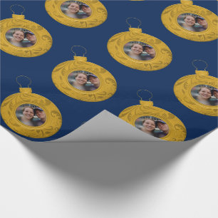 Papier Cadeau Noël personnalisé de photo créent vos propres