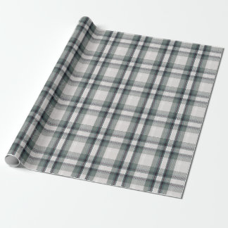 Papier Cadeau Noël Plaid Flannel Festive Vacances
