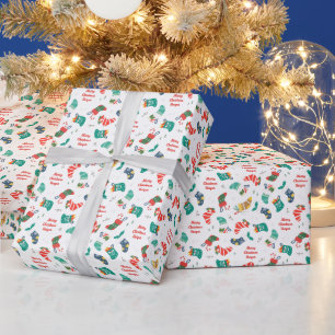 Papier Cadeau Noël Stockage vacances personnalisées