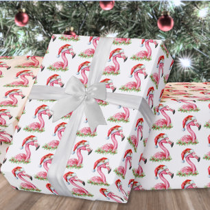 Papier Cadeau Noël sur une plage tropicale