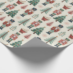 Papier Cadeau Noeud de ballet Noisette Noël