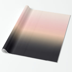 Papier Cadeau Noir assez rouillé pour denteler le gradient Ombr