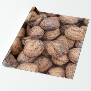Papier Cadeau noix de cajou Brown