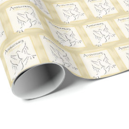 Papier Cadeau Nom personnalisé, Bénédiction pour l'anniversaire 