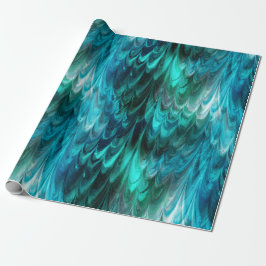 Papier Cadeau nonpareil kelpie turquoise :
