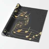 Note musicale élégant luxe