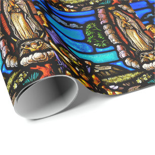 Papier Cadeau Notre Senora verre souillé de Madame Guadalupe
