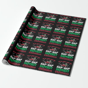 Papier Cadeau Nous allons avoir le plus heureux Noël