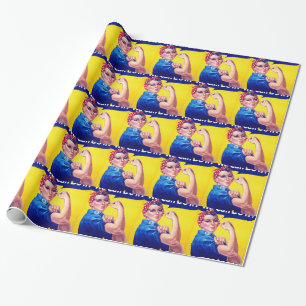 Papier Cadeau Nous pouvons le faire Rosie le Riveter