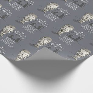 Papier Cadeau Nouveau roi né
