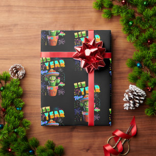 Papier Cadeau Nouvel An