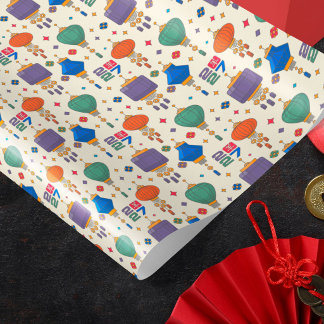 Papier Cadeau Nouvel An chinois de la Chèvre 2027