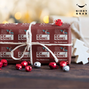 Papier Cadeau Nouvel An Nouveautés Dragon Cherry Red