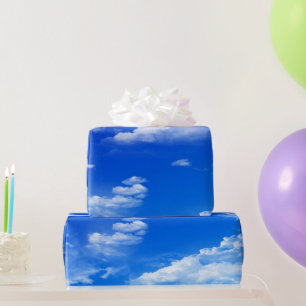 Papier Cadeau Nuages