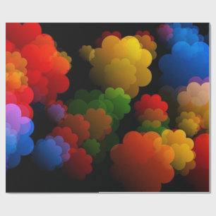 Papier Cadeau Nuages jolis