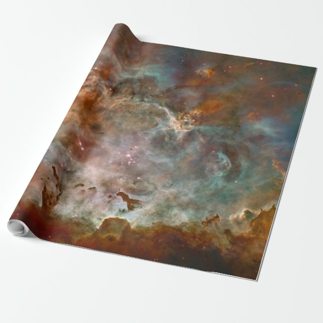 Papier Cadeau Nuages sombres de Carina Nebula Hubble Space (Déroulé)