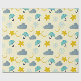 Papier Cadeau Nuit