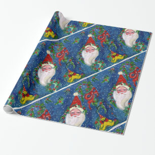 PAPIER CADEAU NUIT DE NOËL /SANTA CLAUS