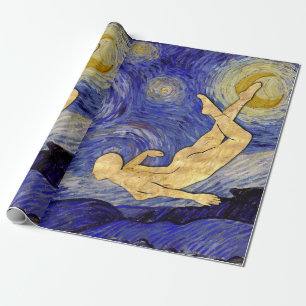 Papier Cadeau Nuit Starry de Vincent Van Gogh