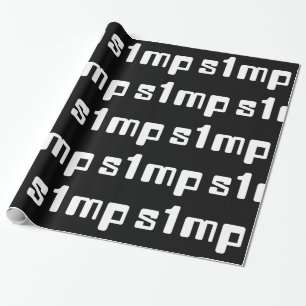 Papier Cadeau Numéro Un Papier D'Emballage Simp