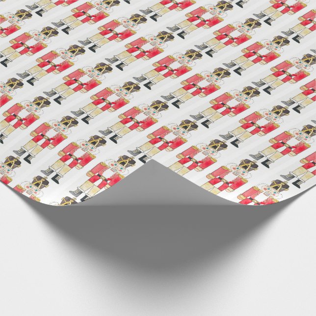 Papier Cadeau Nutcracker Art for Charity Gift Wrapper Paper (Coin)