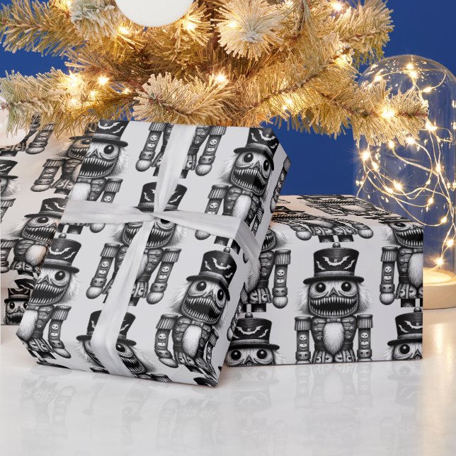 Papier Cadeau Nutcracker déplaisant (Vacances)