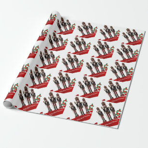 Papier Cadeau Nutcracker King Christmas