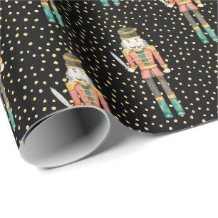 Papier Cadeau Nutcracker Vintage Noël