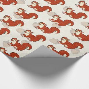 Papier Cadeau Nuts4écureuils