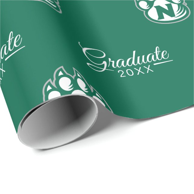Papier Cadeau NW Missouri State Graduate (Coin rond)