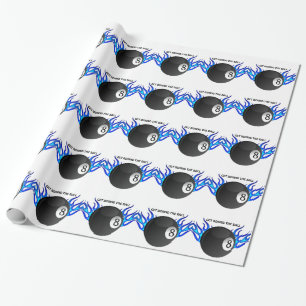 Papier Cadeau Obtenez derrière la BOULE 8