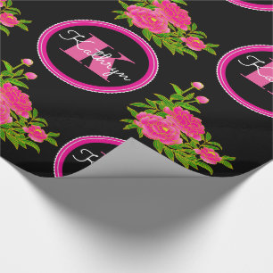 Papier Cadeau Occasion multi pivoines japonaises d'art de belles