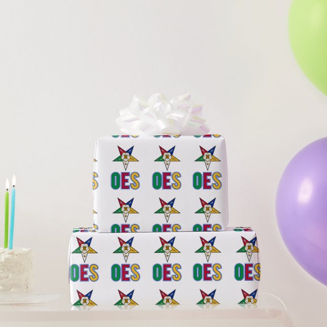 Papier Cadeau OES 30 pouces x 6 pieds Papier à envelopper (Cadeaux de fête)