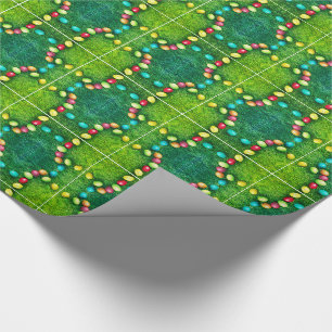 Papier Cadeau Oeufs Peints Motif Drôle Chasse aux Oeufs de Pâque