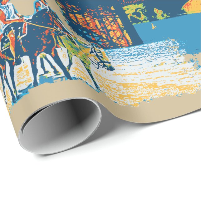 Papier Cadeau Offre de cadeaux de Californie Dreaming (Coin rond)