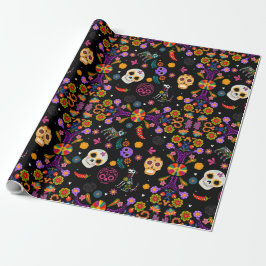 Papier Cadeau Ofrenda - Papier d'enveloppement du jardin de Cala